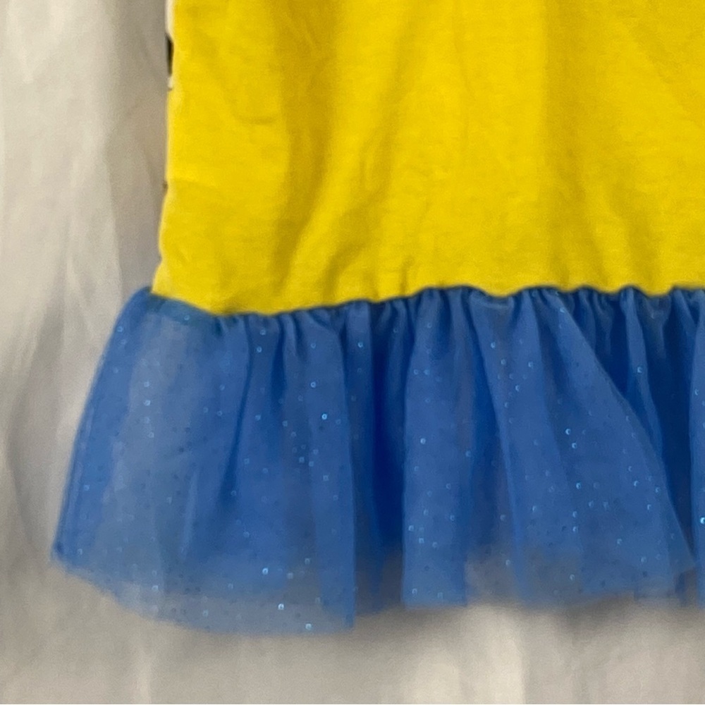 Disney Pixar Toy Story 6/6X Girl Yellow and Blue Sheriff Dress Costume - Picture 12 of 16